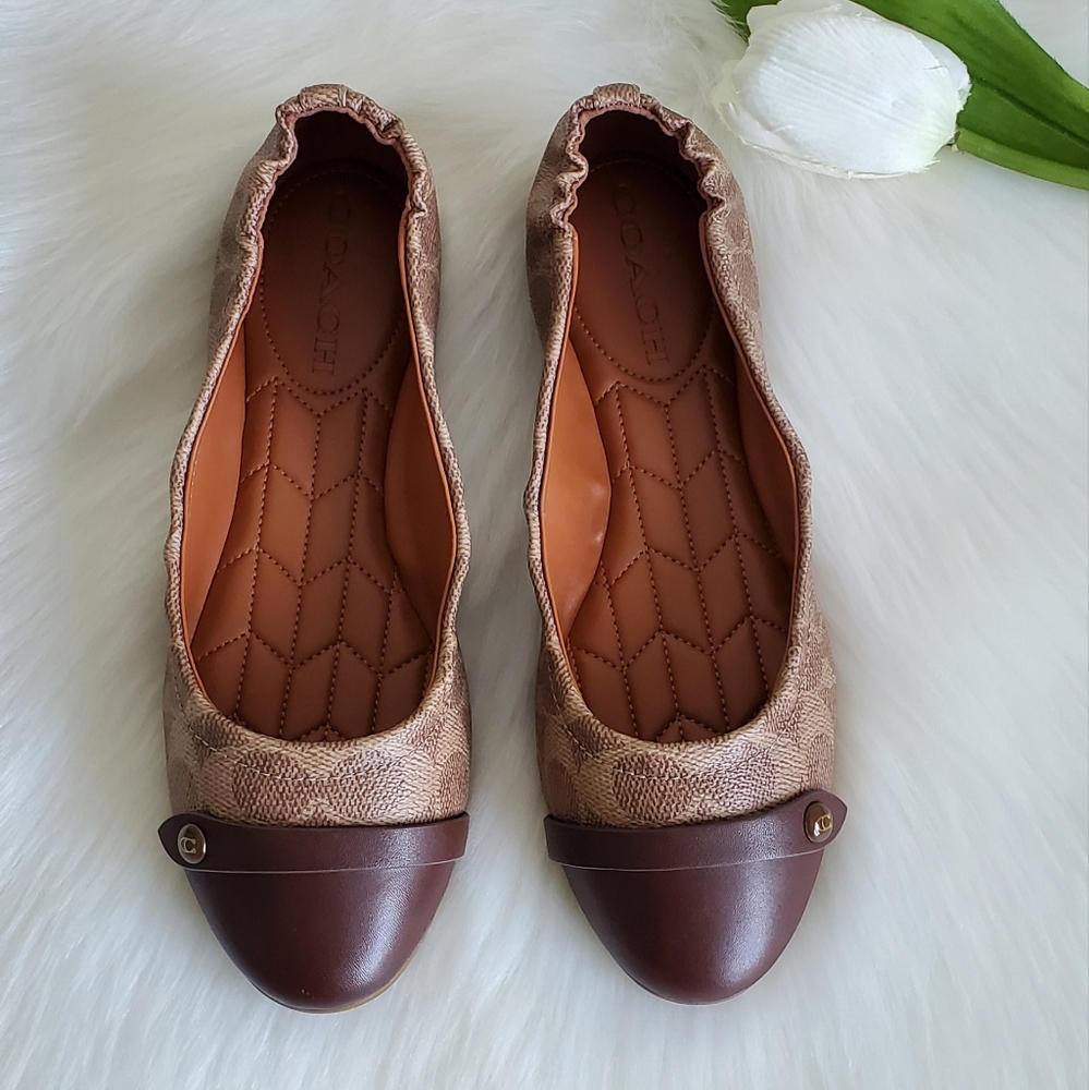🎀Coach Flat Shoes Size 7
